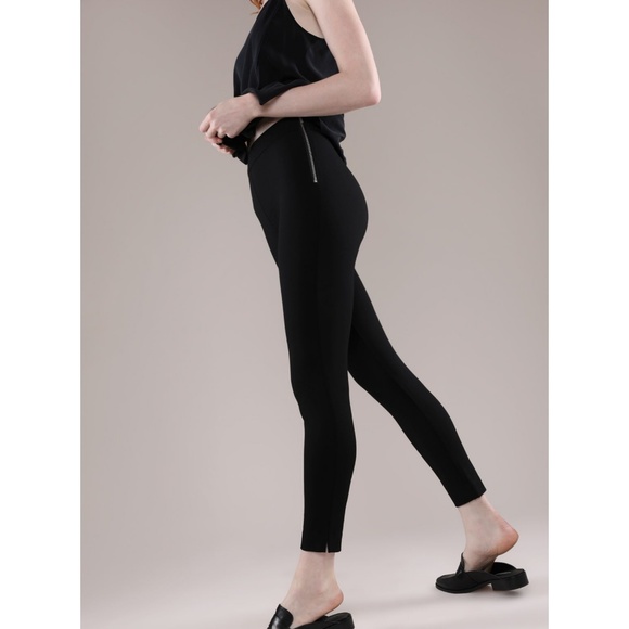 Grana Pants - Grana Ponte Trouser - Black Medium